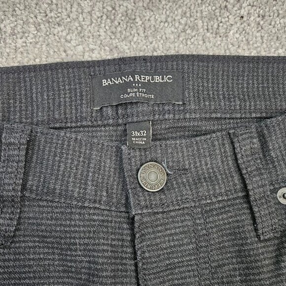 Men's Banana Republic Slim Fit Pants 31x32 - Picture 6 of 10